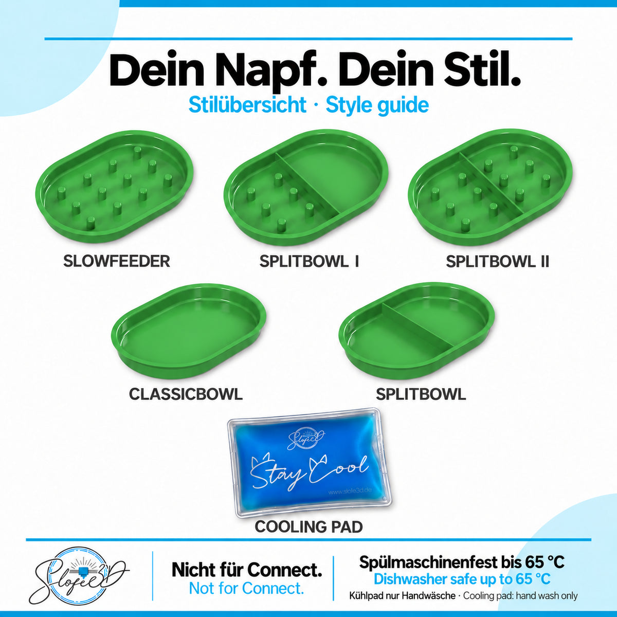 Spülmaschinenfester Futternapf für SureFeed® Futterautomaten ohne Connect, 3D-Druck, slofe3d 2. Wahl