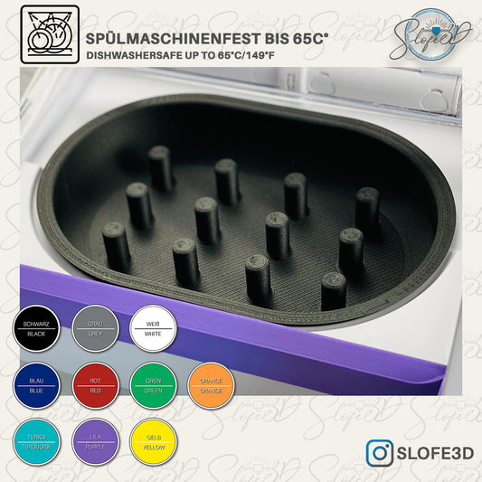 Dishwasher-safe SureFeed® anti-sling feeding bowl feeding bowl Slowfeeder