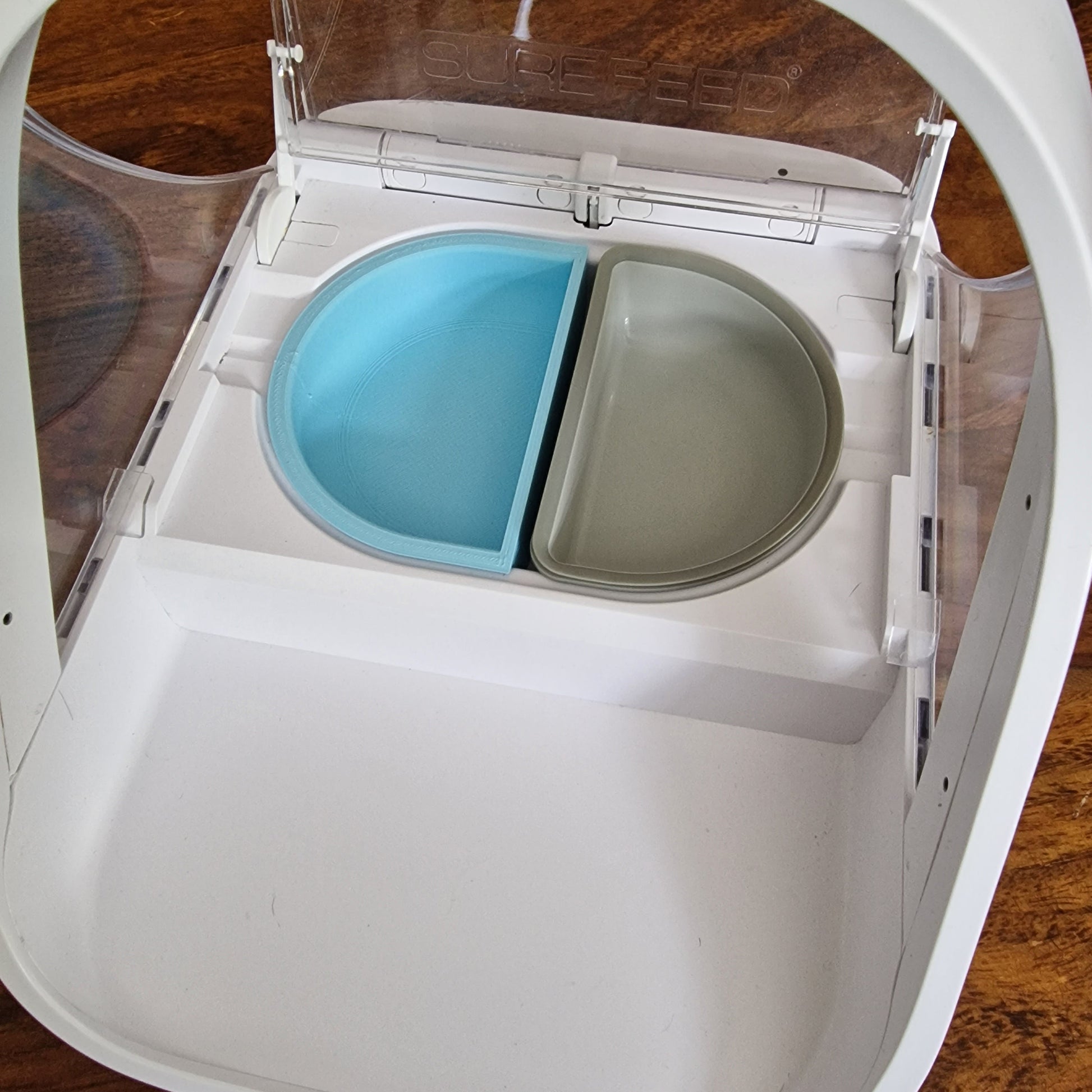 Halbschalen Napf und Slowfeeder für SureFeed® 2te Wahl - slofe3d