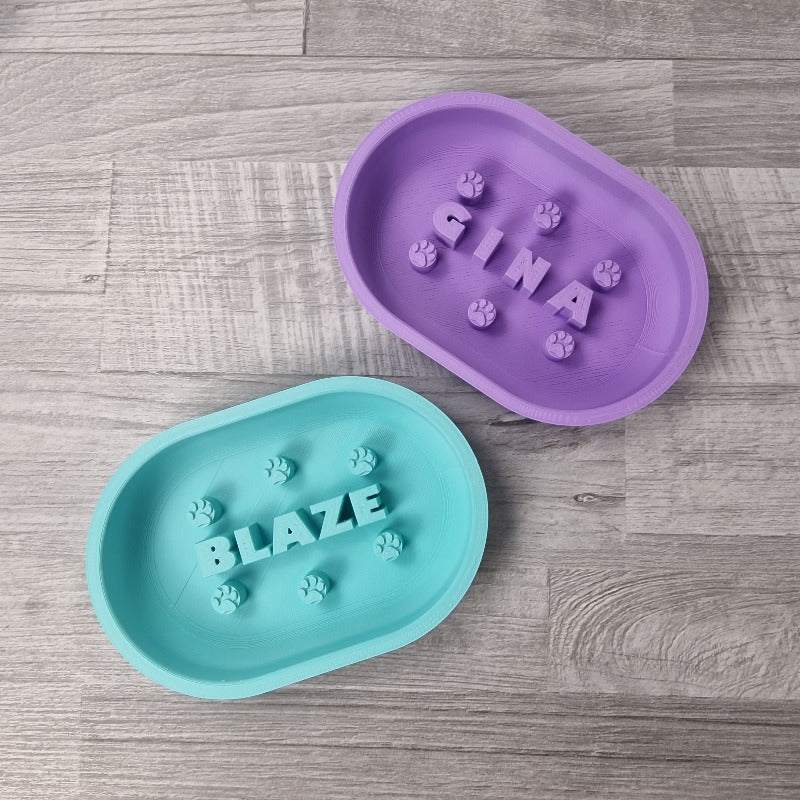 Personalisierter Slowfeeder Fressnapf für SureFeed® Futterautomaten - slofe3d