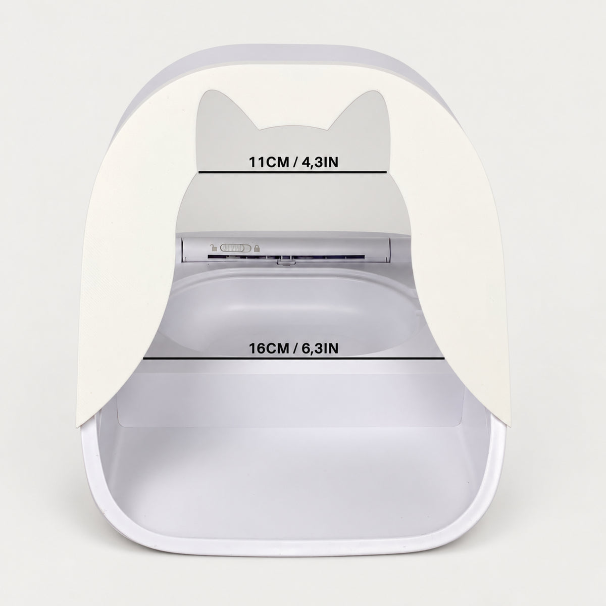 Frontcover für SureFeed® Microchip Futterautomaten I 3D-Druck - slofe3d