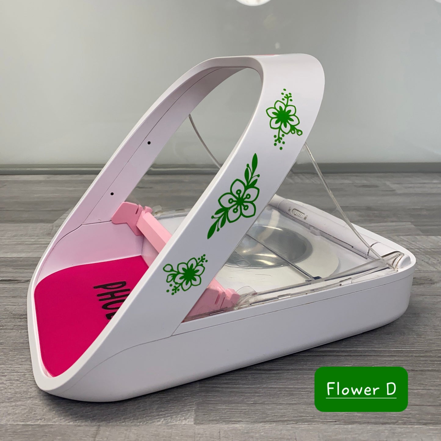 Personalized name tag plotted for SureFeed® automatic feeders