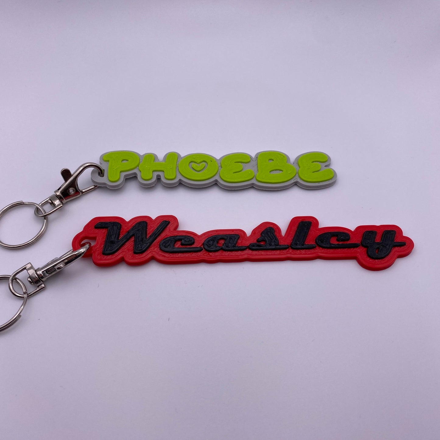 <tc>Customizable keychain made of flexible material I 3D printing</tc>