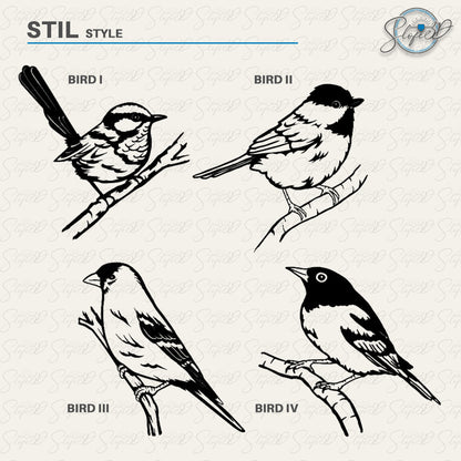Bird suncatcher window sticker | Reusable rainbow film