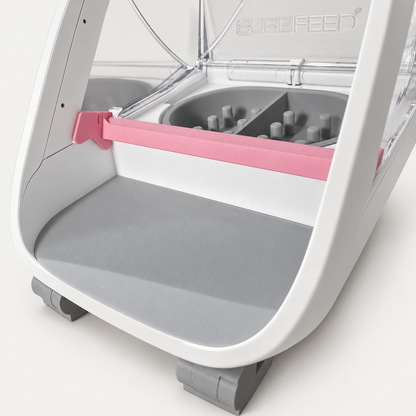 Rosa Cover Bar am SureFeed Futterautomaten, übriges Zubehör neutral grau