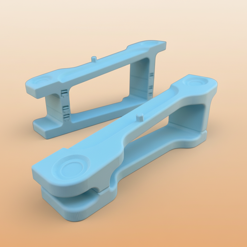 Höhenverstellbarer Ständer für SureFeed Futterautomat | 4 Stufen | 3D-Druck