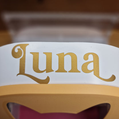 Personalised name sticker for SureFeed® – editor with live preview