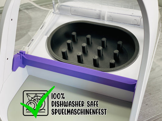 Spülmaschinenfester SureFeed® Antischling Futternapf Fressnapf Slowfeeder - slofe3d