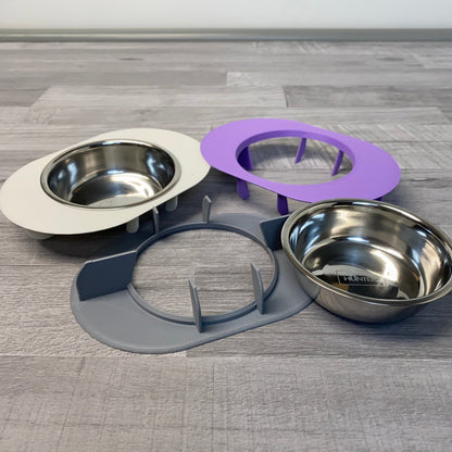 Stainless-steel bowl adapter for SureFeed® pet feeders (not Connect) | 3D-printed | Seconds
