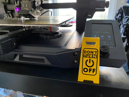 Fully personalised mini A-board sign | 3D-printed – SLOFE3D